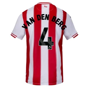 Koszulka Piłkarska Brentford FC Van Den Berg #4 2025-26 Domowa Męska