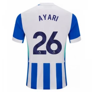 Koszulka Piłkarska Brighton Hove Albion Ayari #26 2025-26 Domowa Męska