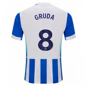 Koszulka Piłkarska Brighton Hove Albion Gruda #8 2025-26 Domowa Męska