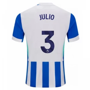 Koszulka Piłkarska Brighton Hove Albion Julio #3 2025-26 Domowa Męska