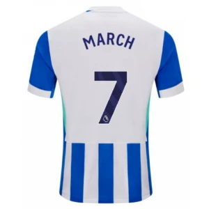 Koszulka Piłkarska Brighton Hove Albion March #7 2025-26 Domowa Męska