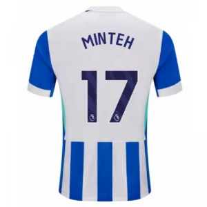 Koszulka Piłkarska Brighton Hove Albion Minteh #17 2025-26 Domowa Męska
