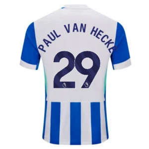 Koszulka Piłkarska Brighton Hove Albion Paul Van Hecke #29 2025-26 Domowa Męska