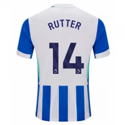 Koszulka Piłkarska Brighton Hove Albion Rutter #14 2025-26 Domowa Męska