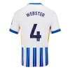 Koszulka Piłkarska Brighton Hove Albion Webster #4 2024-25 Domowa Męska