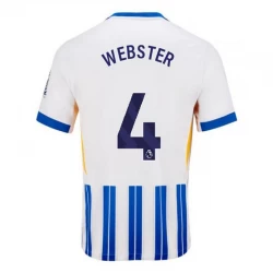 Koszulka Piłkarska Brighton Hove Albion Webster #4 2024-25 Domowa Męska