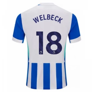 Koszulka Piłkarska Brighton Hove Albion Welbeck #18 2025-26 Domowa Męska