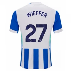 Koszulka Piłkarska Brighton Hove Albion Wieffer #27 2025-26 Domowa Męska
