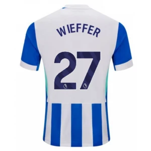 Koszulka Piłkarska Brighton Hove Albion Wieffer #27 2025-26 Domowa Męska
