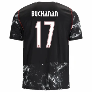 Koszulka Piłkarska Buchanan #17 Kanada Mistrzostwa Świata 2026 Wyjazdowa Męska