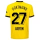 Koszulka Piłkarska BVB Borussia Dortmund Adeyemi #27 2023-24 Domowa Męska