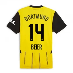 Koszulka Piłkarska BVB Borussia Dortmund Beier #14 2024-25 Domowa Męska
