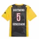 Koszulka Piłkarska BVB Borussia Dortmund Bensebaini #5 2024-25 Special Domowa Męska