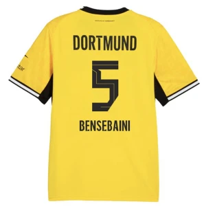 Koszulka Piłkarska BVB Borussia Dortmund Bensebaini #5 2026-27 Domowa Męska