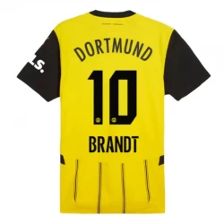 Koszulka Piłkarska BVB Borussia Dortmund Brandt #10 2024-25 Domowa Męska