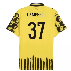 Koszulka Piłkarska BVB Borussia Dortmund Campbell #37 2025-26 CWC Evonik Domowa Męska