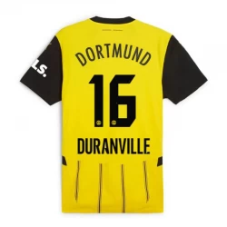 Koszulka Piłkarska BVB Borussia Dortmund Duranville #16 2024-25 Domowa Męska