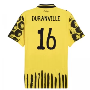 Koszulka Piłkarska BVB Borussia Dortmund Duranville #16 2025-26 CWC Evonik Domowa Męska