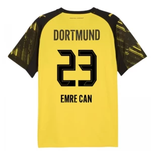 Koszulka Piłkarska BVB Borussia Dortmund Emre Can #23 2025-26 Domowa Męska