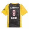 Koszulka Piłkarska BVB Borussia Dortmund Haller #9 2024-25 Special Domowa Męska
