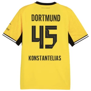 Koszulka Piłkarska BVB Borussia Dortmund Konstantelias #45 2026-27 Domowa Męska