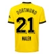Koszulka Piłkarska BVB Borussia Dortmund Malen #21 2023-24 Domowa Męska