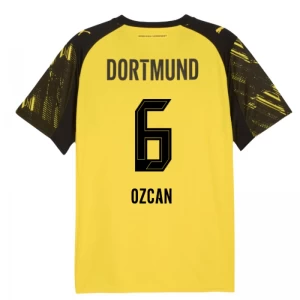 Koszulka Piłkarska BVB Borussia Dortmund Ozcan #6 2025-26 Domowa Męska