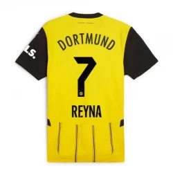Koszulka Piłkarska BVB Borussia Dortmund Reyna #7 2024-25 Domowa Męska