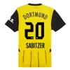 Koszulka Piłkarska BVB Borussia Dortmund Sabitzer #20 2024-25 Domowa Męska