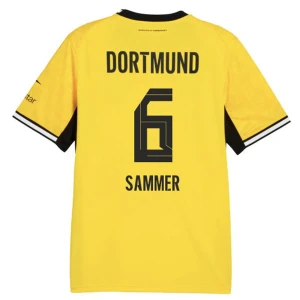 Koszulka Piłkarska BVB Borussia Dortmund Sammer #6 2026-27 Domowa Męska