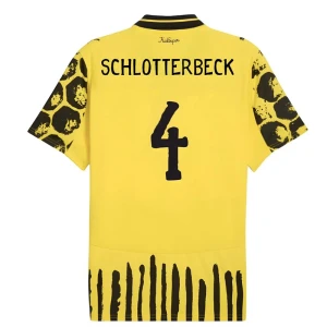 Koszulka Piłkarska BVB Borussia Dortmund Schlotterbeck #4 2025-26 CWC Evonik Domowa Męska