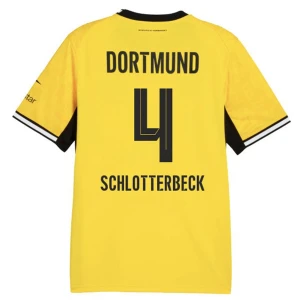 Koszulka Piłkarska BVB Borussia Dortmund Schlotterbeck #4 2026-27 Domowa Męska