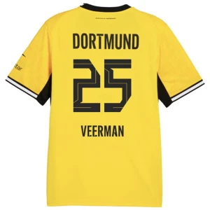 Koszulka Piłkarska BVB Borussia Dortmund Veerman #25 2026-27 Domowa Męska