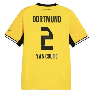 Koszulka Piłkarska BVB Borussia Dortmund Yan Couto #2 2026-27 Domowa Męska