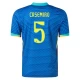 Koszulka Piłkarska Casemiro #5 Brazylia Copa America 2024 Wyjazdowa Męska