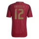 Koszulka Piłkarska Casteels #12 Belgia Mistrzostwa Europy 2024 Domowa Męska