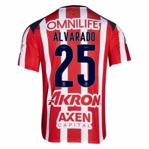 Koszulka Piłkarska CD Guadalajara Alvarado #25 2025-26 Domowa Męska