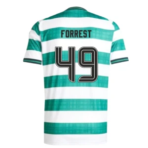 Koszulka Piłkarska Celtic FC Forrest #49 2025-26 Domowa Męska