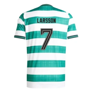 Koszulka Piłkarska Celtic FC Larsson #7 2025-26 Domowa Męska