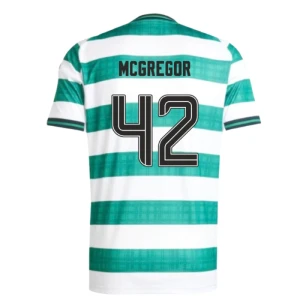 Koszulka Piłkarska Celtic FC Mcgregor #42 2025-26 Domowa Męska