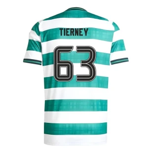 Koszulka Piłkarska Celtic FC Tierney #63 2025-26 Domowa Męska