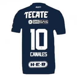 Koszulka Piłkarska CF Monterrey Canales #10 2024-25 Domowa Męska