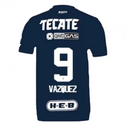 Koszulka Piłkarska CF Monterrey Vazquez #9 2024-25 Domowa Męska