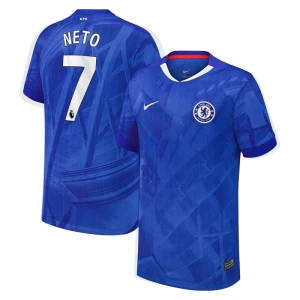 Koszulka Piłkarska Chelsea FC Neto #7 2025-26 Domowa Męska
