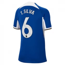 Koszulka Piłkarska Chelsea FC Thiago Silva #6 2023-24 Domowa Męska