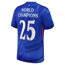 Koszulka Piłkarska Chelsea FC World Champions #25 2025-26 Domowa Męska