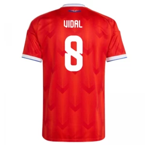 Koszulka Piłkarska Chile Arturo Vidal #8 2026 Domowa Męska