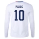 Koszulka Piłkarska Christian Pulisic #10 USA Copa America 2024 Domowa Męska Długi Rękaw