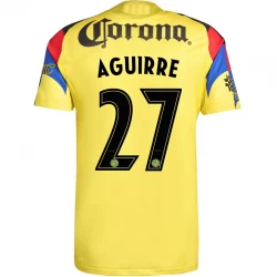 Koszulka Piłkarska Club América Aguirre #27 2025-26 Domowa Męska