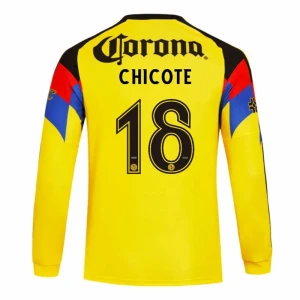 Koszulka Piłkarska Club América CHICOTE #18 2025-26 Domowa Męska Długi Rękaw
